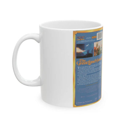 THE GREAT LAND OF SMALL (VHS COVER) - White Coffee Mug-Go Mug Yourself