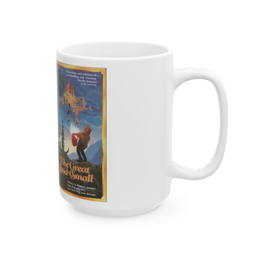 THE GREAT LAND OF SMALL (VHS COVER) - White Coffee Mug-Go Mug Yourself