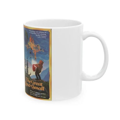 THE GREAT LAND OF SMALL (VHS COVER) - White Coffee Mug - Go Mug Yourself
