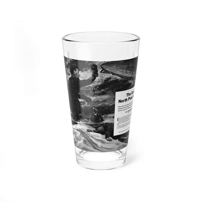 The Great North Pole Scandal, Cavalier magazine, November 1954 (Magazine Illustration) Pint Glass 16oz 16oz - Go Mug Yourself