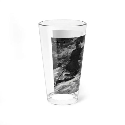 The Great North Pole Scandal, Cavalier magazine, November 1954 (Magazine Illustration) Pint Glass 16oz - Go Mug Yourself