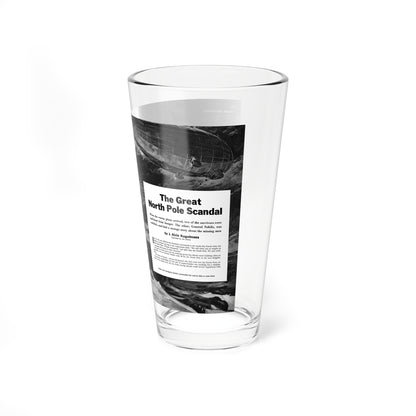 The Great North Pole Scandal, Cavalier magazine, November 1954 (Magazine Illustration) Pint Glass 16oz-Go Mug Yourself