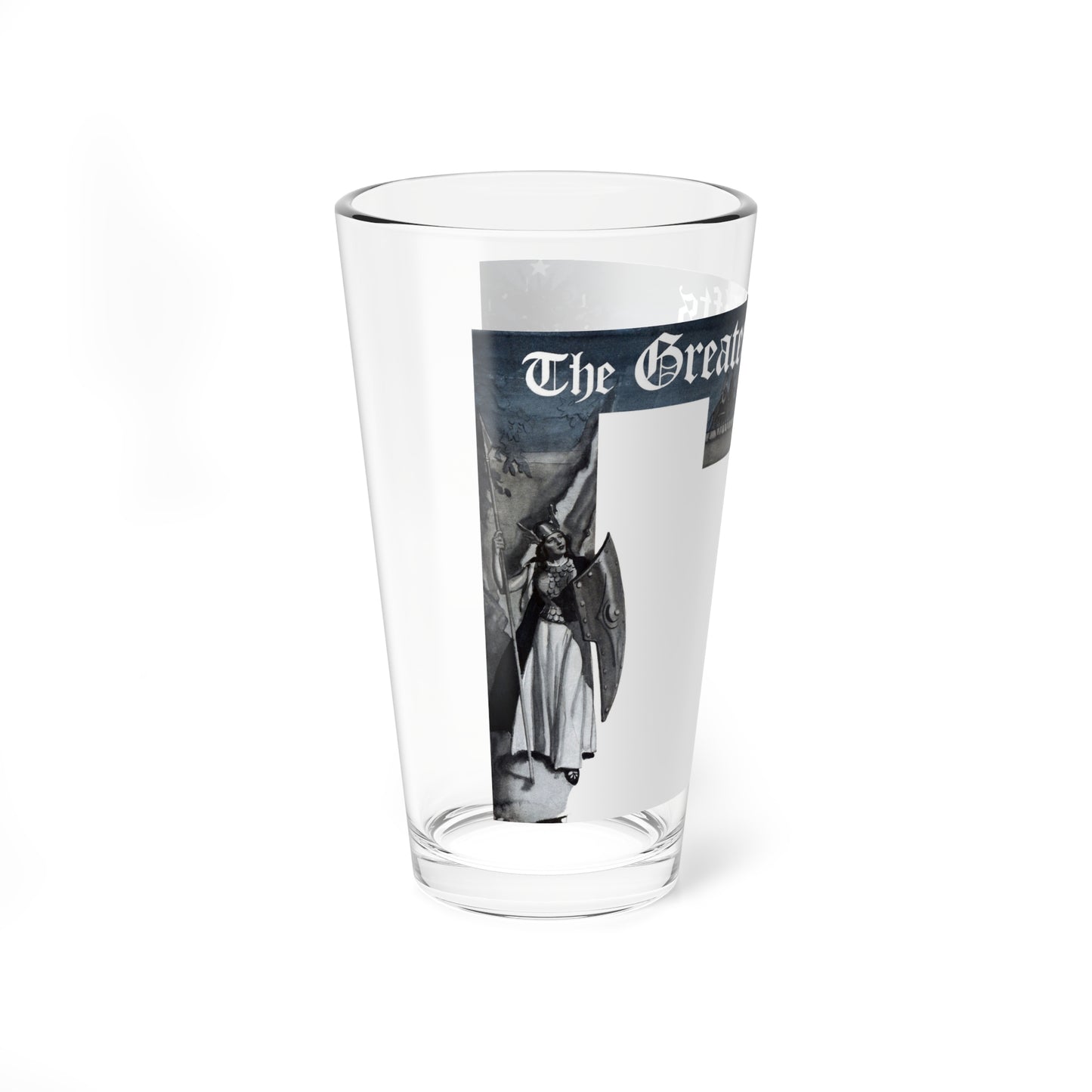 The Greater Gifts, Cosmopolitan, January 1934 (Magazine Illustration) Pint Glass 16oz-Go Mug Yourself