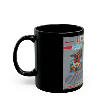 THE GREATEST ADVENTURE OF THE BIBLE JONAH VERSION 2 (VHS COVER) - Black Coffee Mug - Go Mug Yourself