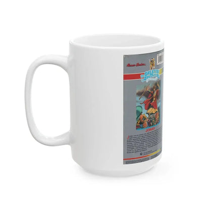 THE GREATEST ADVENTURE OF THE BIBLE JONAH VERSION 2 (VHS COVER) - White Coffee Mug - Go Mug Yourself