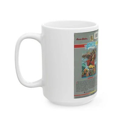 THE GREATEST ADVENTURE OF THE BIBLE JONAH (VHS COVER) - White Coffee Mug - Go Mug Yourself