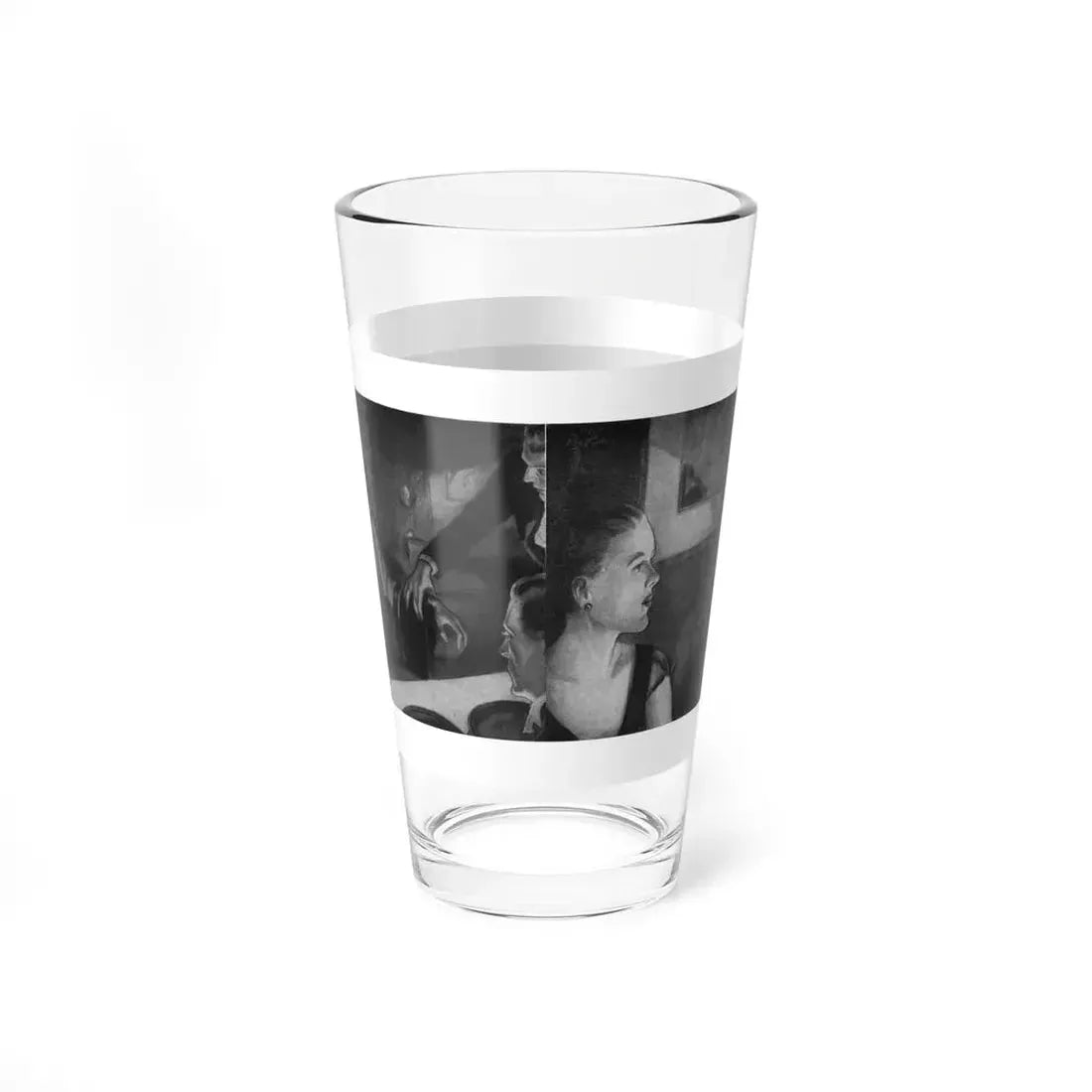 The Greatest Psychic Chuckle og the Age, Liberty magazine, March 10, 1934 (Magazine Illustration) Pint Glass 16oz - Go Mug Yourself