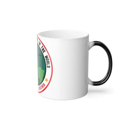The Greatest Shipyard in the World Newport News VA (U.S. Navy) Color Changing Mug 11oz-Go Mug Yourself