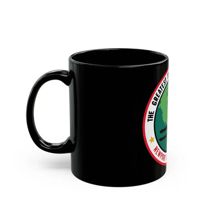 The Greatest Shipyard in the World Newport News VA (U.S. Navy) Black Coffee Mug - Go Mug Yourself