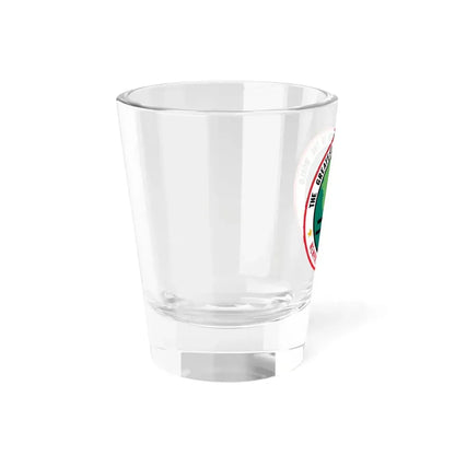 The Greatest Shipyard in the World Newport News VA (U.S. Navy) Shot Glass 1.5oz - Go Mug Yourself