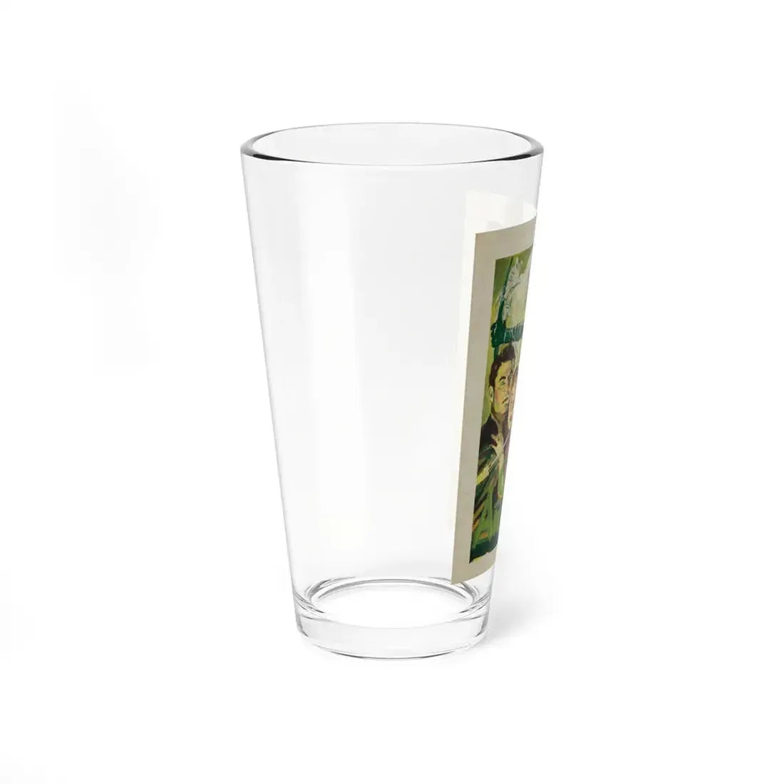 The Green Archer One Sheet Movie Poster Preliminary Illustration Original Art (Columbia, 1940) (Magazine Illustration) Pint Glass 16oz - Go Mug Yourself