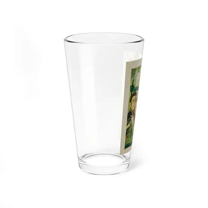The Green Archer One Sheet Movie Poster Preliminary Illustration Original Art (Columbia, 1940) (Magazine Illustration) Pint Glass 16oz - Go Mug Yourself