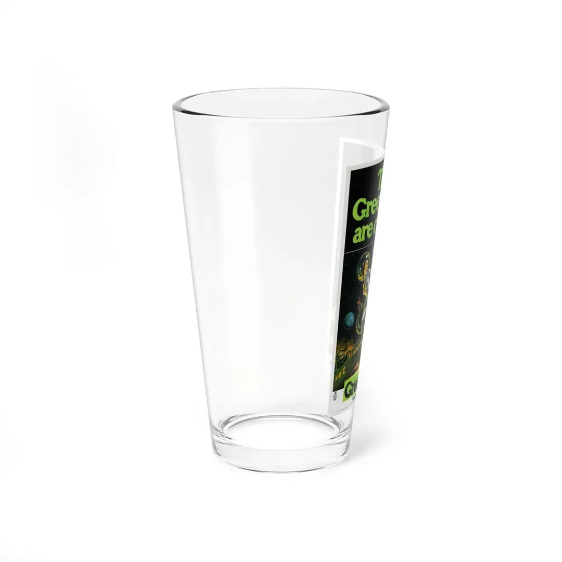 THE GREEN SLIME 1968 Movie Poster - Pint Glass 16oz - Go Mug Yourself