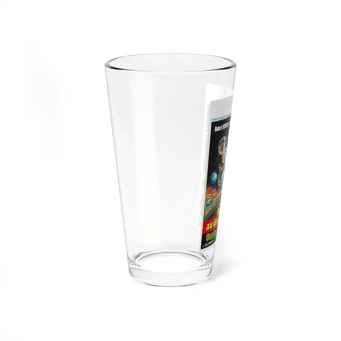 THE GREEN SLIME (BELGIAN) 1968 Movie Poster - Pint Glass 16oz - Go Mug Yourself