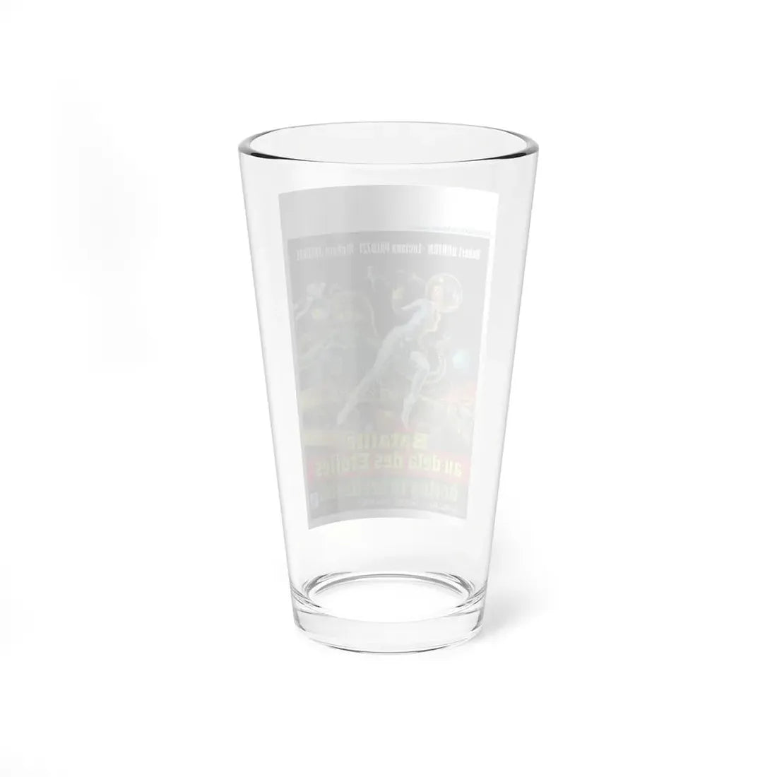 THE GREEN SLIME (BELGIAN) 1968 Movie Poster - Pint Glass 16oz - Go Mug Yourself