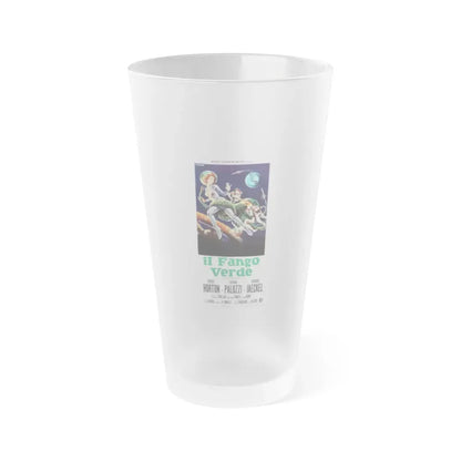 THE GREEN SLIME (ITALIAN) 1968 Movie Poster - Frosted Pint Glass 16oz 16oz Frosted - Go Mug Yourself