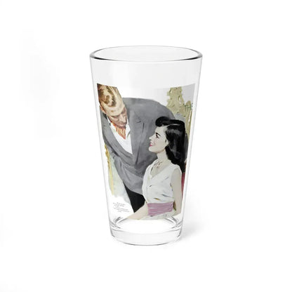 The Greengage Summer (Pt. 1), Ladies' Home Journal, January 1958 (Magazine Illustration) Pint Glass 16oz 16oz - Go Mug Yourself