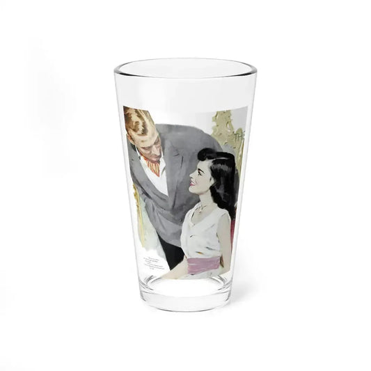 The Greengage Summer (Pt. 1), Ladies' Home Journal, January 1958 (Magazine Illustration) Pint Glass 16oz 16oz - Go Mug Yourself