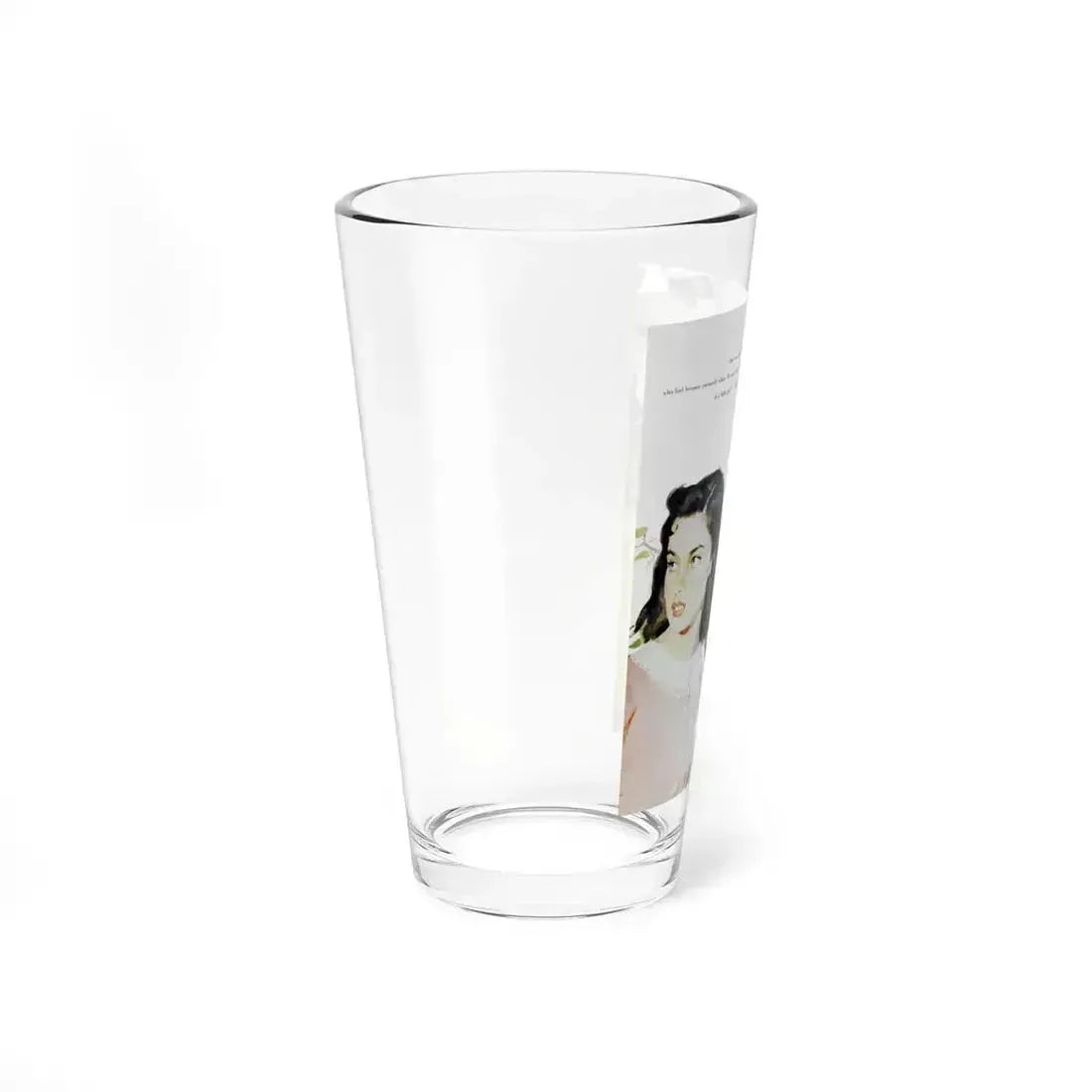 The Greengage Summer (Pt. 2), Ladies' Home Journal, February 1958 (Magazine Illustration) Pint Glass 16oz - Go Mug Yourself