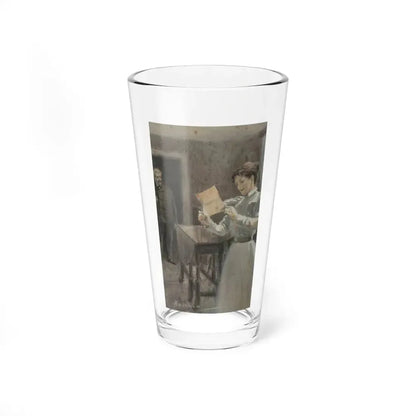 The Grey Lady interior illustrations, 1897 (1) (Magazine Illustration) Pint Glass 16oz 16oz - Go Mug Yourself