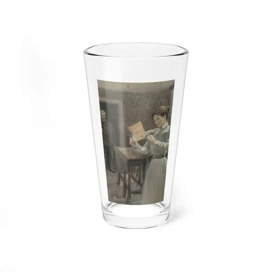 The Grey Lady interior illustrations, 1897 (1) (Magazine Illustration) Pint Glass 16oz 16oz - Go Mug Yourself