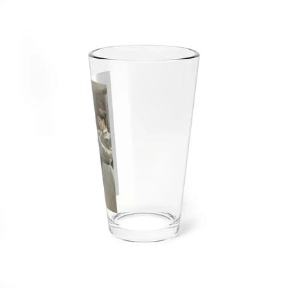 The Grey Lady interior illustrations, 1897 (1) (Magazine Illustration) Pint Glass 16oz - Go Mug Yourself