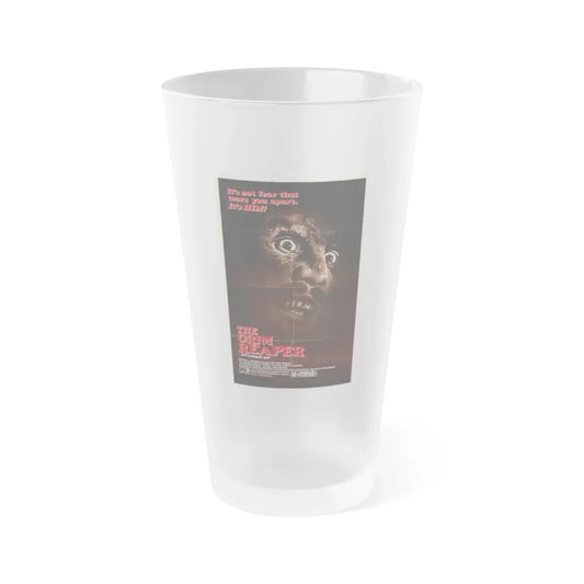 THE GRIM REAPER (ANTROPOPHAGUS) 1980 Movie Poster - Frosted Pint Glass 16oz Default Title - Go Mug Yourself
