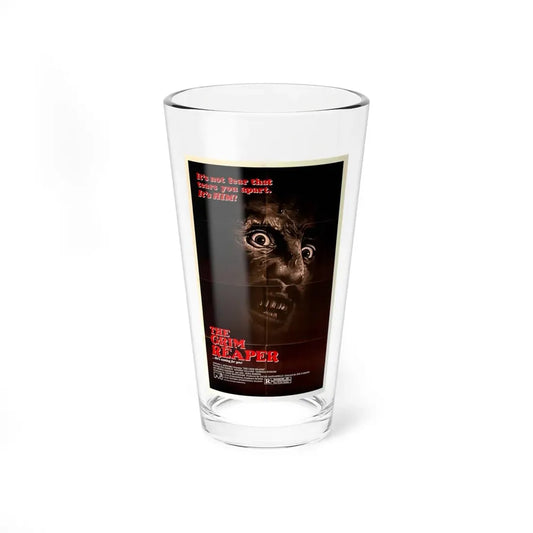 THE GRIM REAPER (ANTROPOPHAGUS) 1980 Movie Poster - Pint Glass 16oz 16oz - Go Mug Yourself