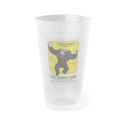 THE GROOVE TUBE 1974 Movie Poster - Frosted Pint Glass 16oz 16oz Frosted - Go Mug Yourself