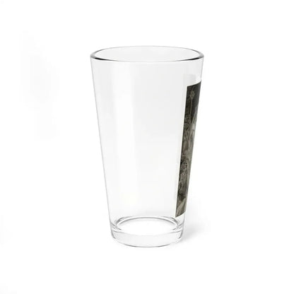 The Gruesome Cup (Magazine Illustration) Pint Glass 16oz - Go Mug Yourself