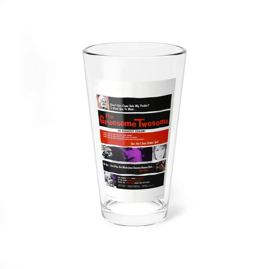 THE GRUESOME TWOSOME 1967 Movie Poster - Pint Glass 16oz 16oz - Go Mug Yourself