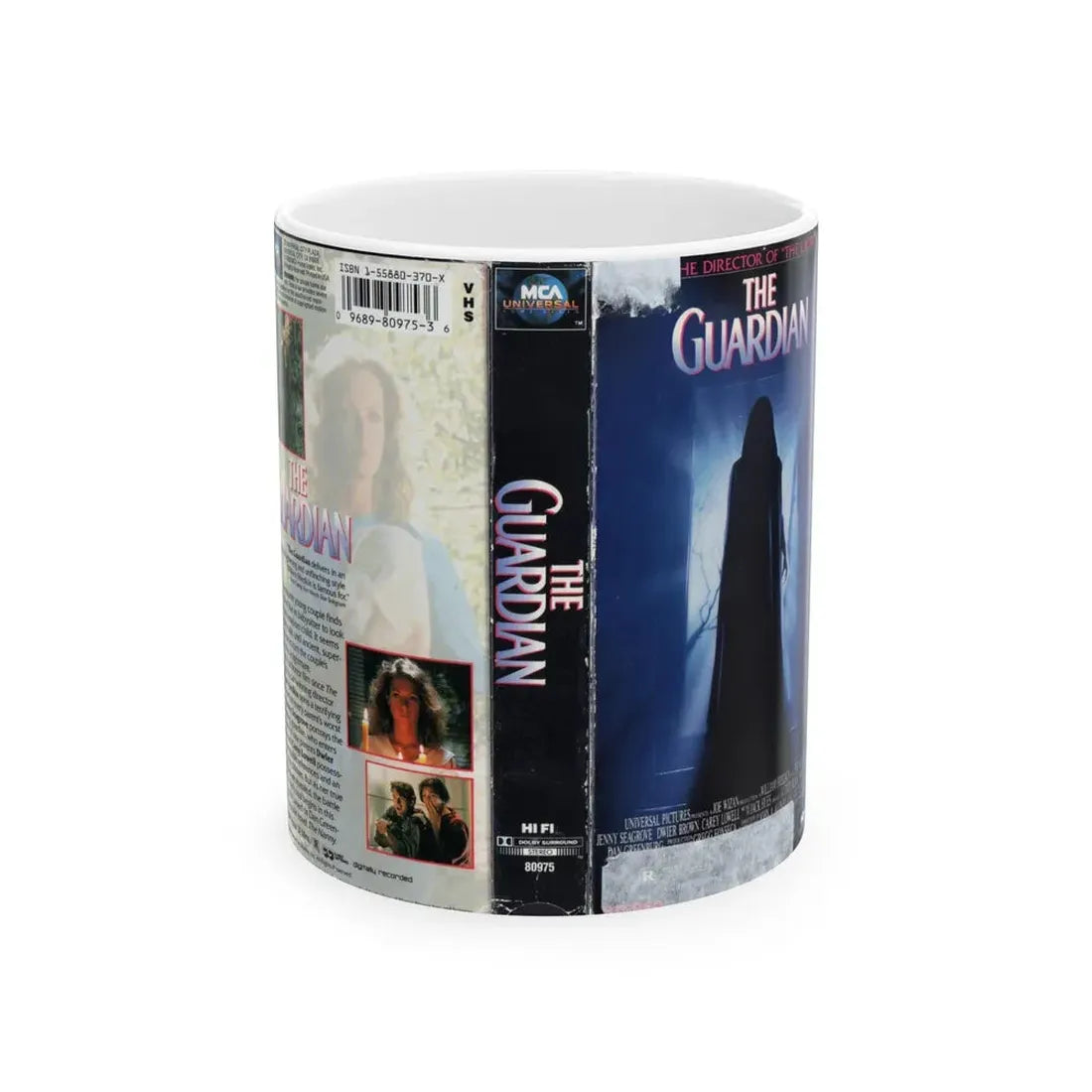 THE GUARDIAN (VHS COVER) - White Coffee Mug 11oz - Go Mug Yourself