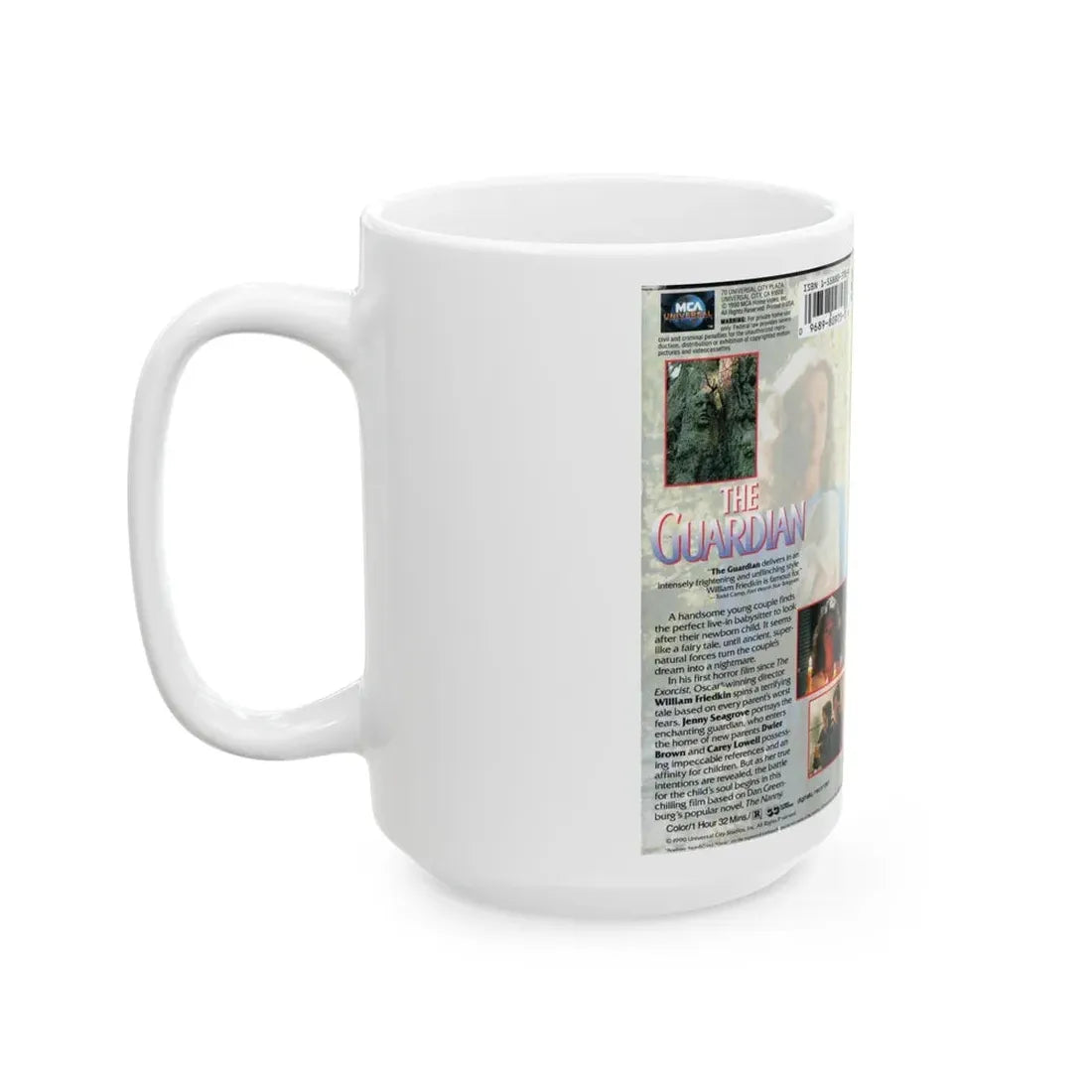 THE GUARDIAN (VHS COVER) - White Coffee Mug - Go Mug Yourself