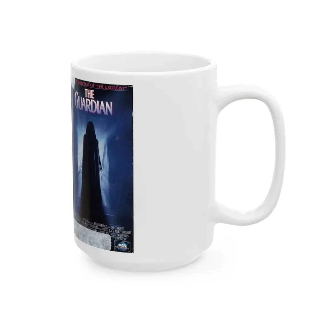 THE GUARDIAN (VHS COVER) - White Coffee Mug - Go Mug Yourself