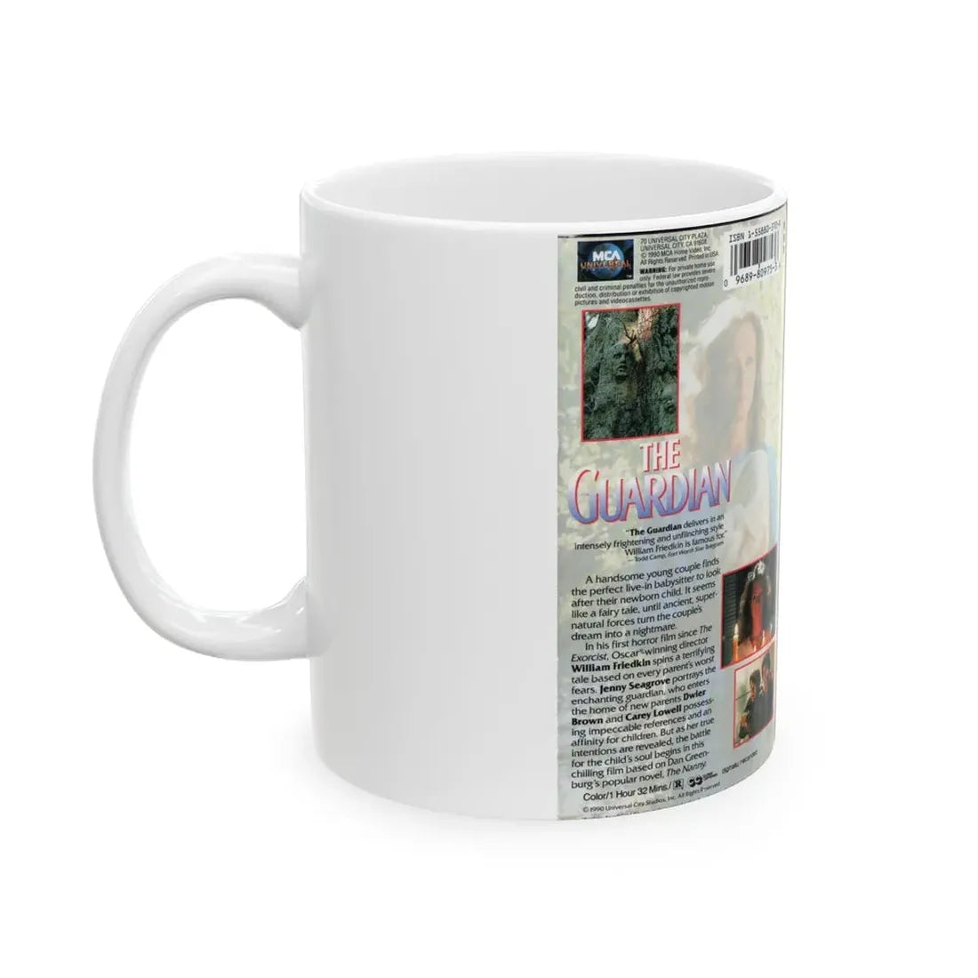 THE GUARDIAN (VHS COVER) - White Coffee Mug - Go Mug Yourself