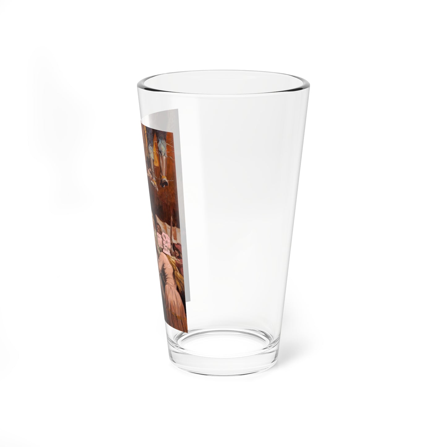 The Gun Hawk (Magazine Illustration) Pint Glass 16oz-Go Mug Yourself