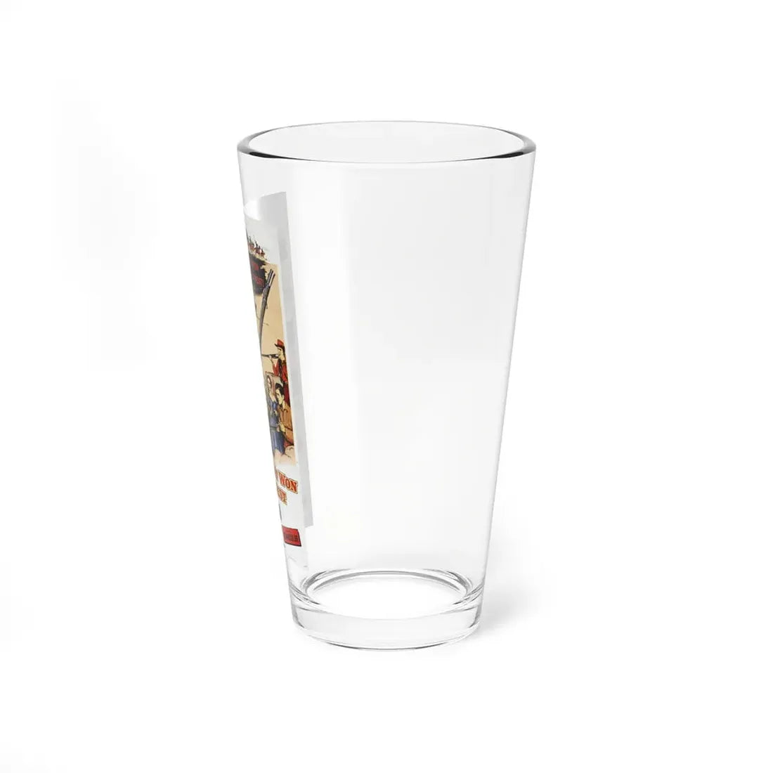 THE GUN THAT WON THE WEST 1955 Movie Poster - Pint Glass 16oz - Go Mug Yourself
