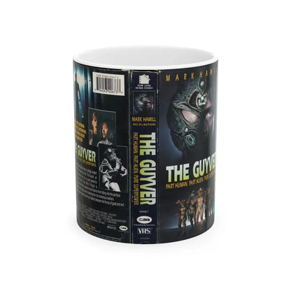 THE GUYVER (VHS COVER) - White Coffee Mug 11oz - Go Mug Yourself