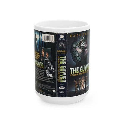THE GUYVER (VHS COVER) - White Coffee Mug 15oz - Go Mug Yourself