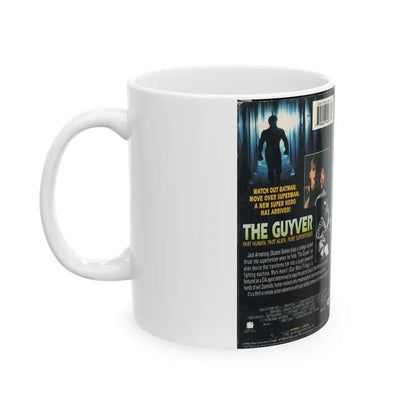 THE GUYVER (VHS COVER) - White Coffee Mug - Go Mug Yourself
