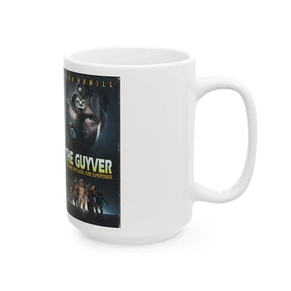 THE GUYVER (VHS COVER) - White Coffee Mug - Go Mug Yourself
