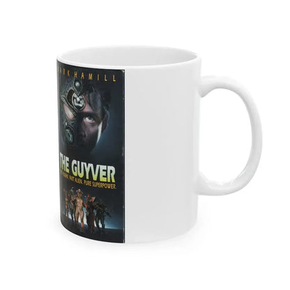THE GUYVER (VHS COVER) - White Coffee Mug - Go Mug Yourself