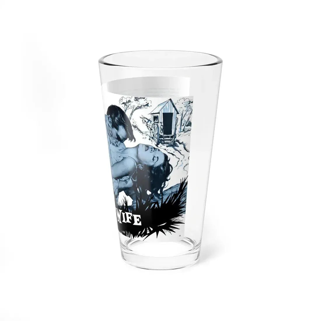 The Gypsy's Wife, Man's Magazine, November 1959 (Magazine Illustration) Pint Glass 16oz - Go Mug Yourself