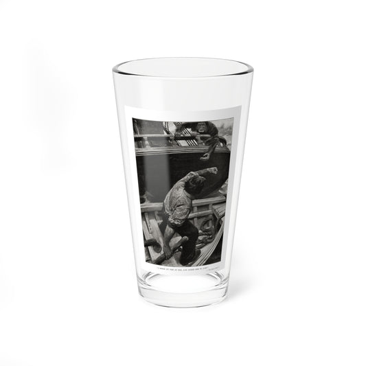 The Hairy Devil, Cosmopolitan, October 1908 (Magazine Illustration) Pint Glass 16oz-16oz-Go Mug Yourself