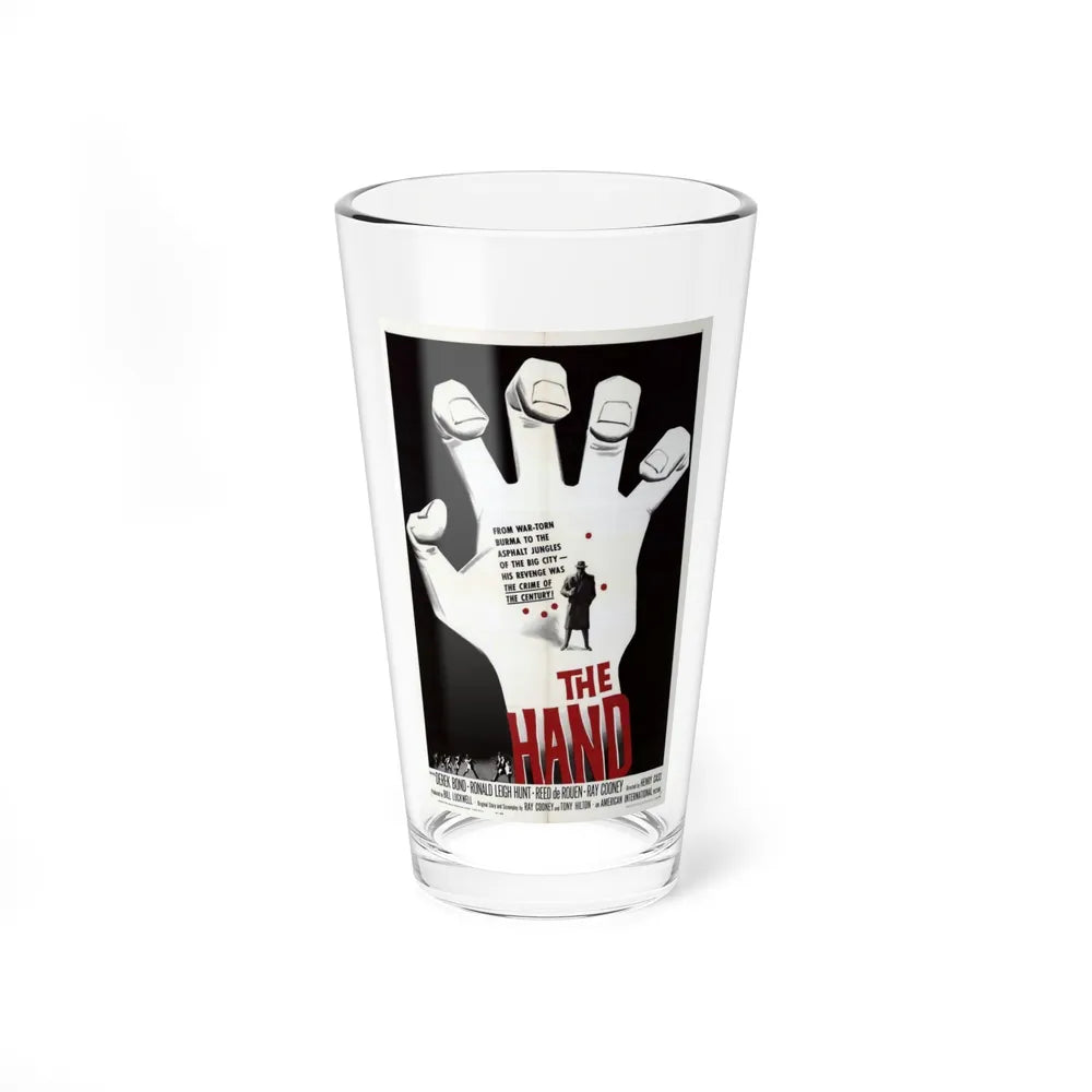 THE HAND 1960 Movie Poster - Pint Glass 16oz-16oz-Go Mug Yourself