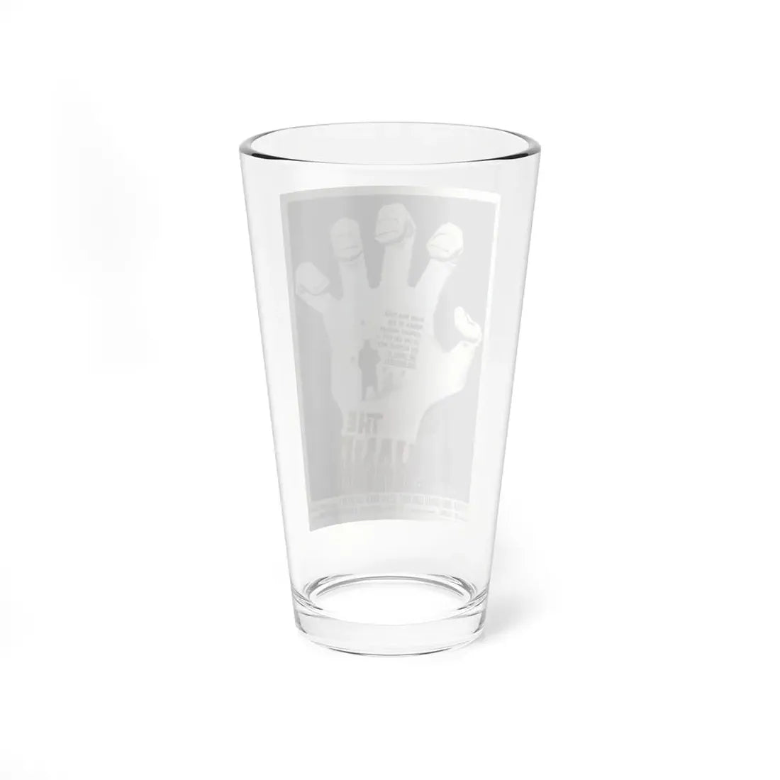 THE HAND 1960 Movie Poster - Pint Glass 16oz - Go Mug Yourself