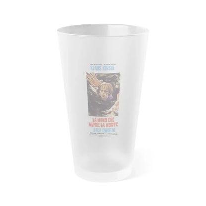 THE HAND THAT FEEDS THE DEAD 1974 Movie Poster - Frosted Pint Glass 16oz 16oz Frosted - Go Mug Yourself