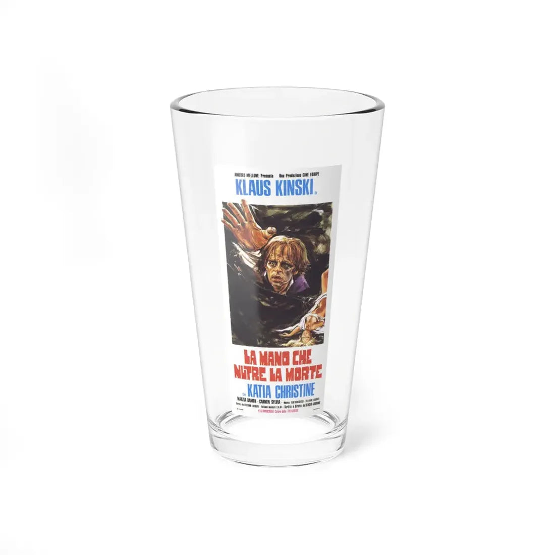 THE HAND THAT FEEDS THE DEAD 1974 Movie Poster - Pint Glass 16oz 16oz - Go Mug Yourself