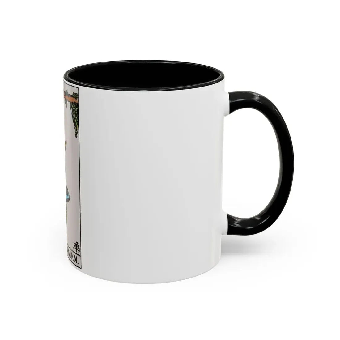 The Hanged Man (Tarot Card) Accent Coffee Mug - Go Mug Yourself