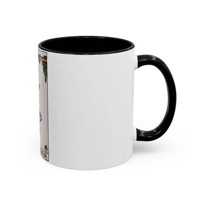 The Hanged Man (Tarot Card) Accent Coffee Mug - Go Mug Yourself